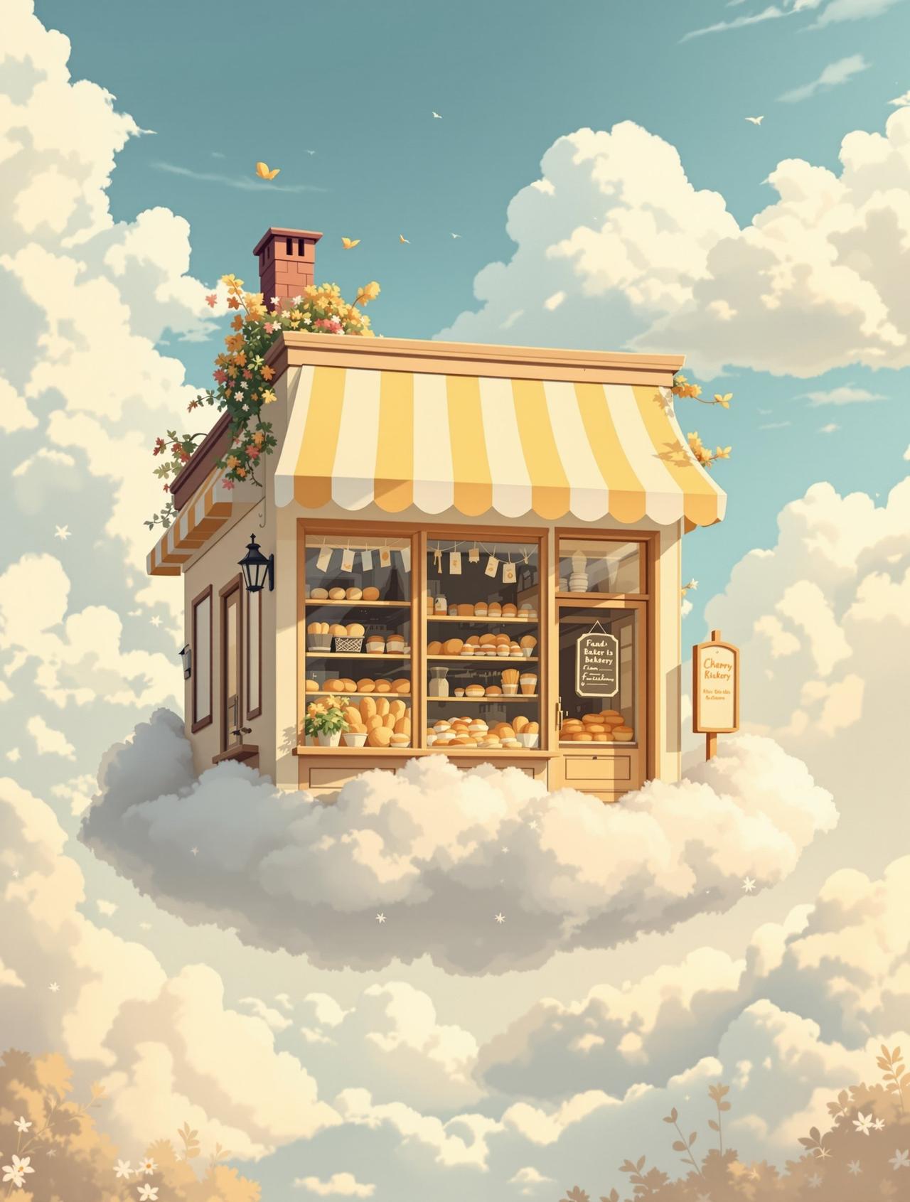 云朵面包店 - jm漫画连载作品封面